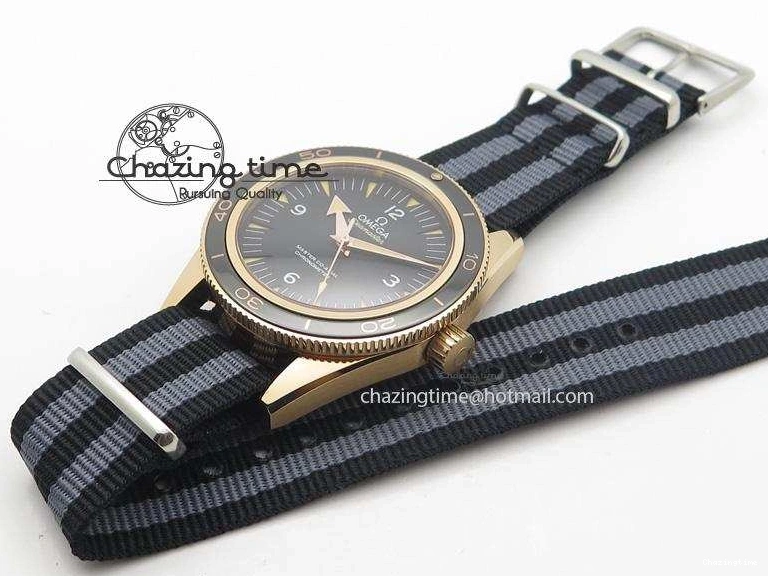 0810 Seamaster 300 Master Co-Axial Liquidmetal V6F Best Edition RG On RG Bracelet A8400 (Free Nylon Strap) Resilient 8265
